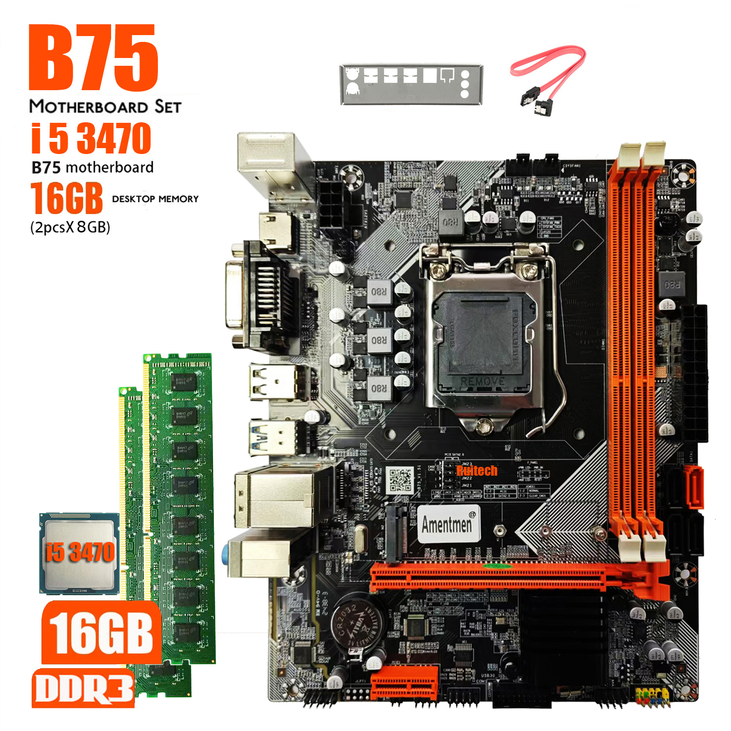 強力なコンピューティングのための最新のi5 3470 マザーボードを