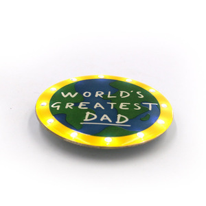 Nhấp nháy LED ánh sáng nhấp nháy ve áo <span class=keywords><strong>pin</strong></span> bên Trâm nút pins phát sáng Trâm <span class=keywords><strong>Pin</strong></span> - Product Image 5