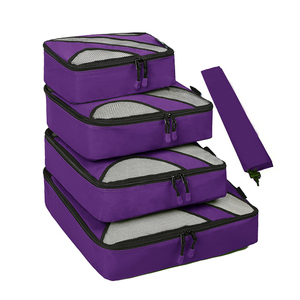 5pc/Set Men <strong>Women</strong> <strong>Travel</strong> Luggage Organizer Bag <strong>Clothes</strong> Packing Cubes <strong>Clothes</strong> Packing Bag With Shoe Bag - Product Image 5