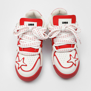 Fabricant de chaussures pour hommes blanches <span class=keywords><strong>Basket</strong></span> Ball Design personnalisé Chaussures épaisses avec logo personnalisé Chaussures de skateboard Baskets OEM avec boîte - Product Image 2