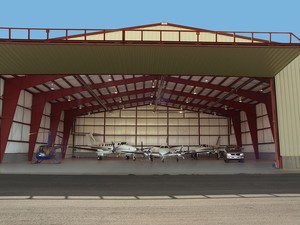 Estrutura De Aço Pré-fabricada Cabides De Avião <span class=keywords><strong>Hangar</strong></span> De Aeronaves - Product Image 3