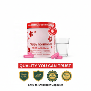 Capsules molles de Myo-Inositol D-Chiro, complément pour le SOPK, oméga 3, magnésium, zinc, vitamine D, équilibre hormonal pour femmes, adultes et adolescents - Product Image 6