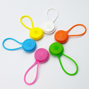 Jumon Silicone <b>Backpack</b> <b>Mini</b> Bicycle Light for Night Riding Running Bicycle Warning Light Rear LED Taillight for Cycling Safety - Product Image 5