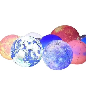 <span class=keywords><strong>Globo</strong></span> Gigante Inflable con Luz LED RGB, Personalizable en Tamaño, para Fiestas al Aire Libre, con 1 Año de Garantía - Product Image 1