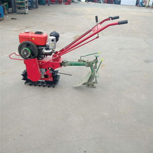 Micro Tiller Farm Cultivator Gasoline Engine Red Single <b>Row</b> Multifunctional Agricultural <b>Machine</b> - Product Image 2