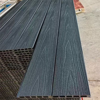 Vente Flash en Ligne : Panneau de Clôture WPC Co-extrudé Effet Bois Gaufré 1800x1800mm, Lames de Bois, Kit de Clôture Composite