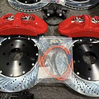 Kit de Frenos Delanteros y Traseros con Disco de Acero para Panamera, Cayenne 958, Audi Q7, VW, Toyota, Lexus LX570, RX300, Ford Explorer