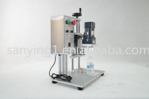 Máquina de sellado de botellas de escritorio eléctrica, automática, de plástico, vidrio, Metal, tapadora de botellas - Product Image 5