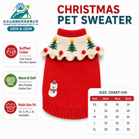 Nouveauté : vêtements d'hiver pour chat, pull tricoté chaud de Noël, vêtements anti-chute de poils pour chatons et chats, fournitures pour animaux de compagnie