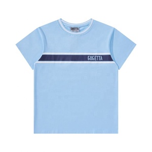 Fabricante de Camisetas Personalizadas Jacquard logo serigrafía Camiseta holgada - Product Image 1