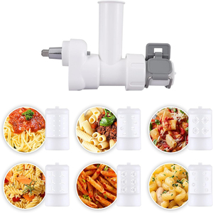 อุปกรณ์ทำพาสต้า KitchenAid แบบ 6 in 1 สำหรับเครื่องผสม<span class=keywords><strong>อาหาร</strong></span>แบบตั้งโต๊ะ <span class=keywords><strong>ทำ</strong></span>เส้นพาสต้าโฮมเมดสดๆ อุปกรณ์เสริมสำหรับ<span class=keywords><strong>ทำ</strong></span>สปาเก็ตตี้ - Product Image 5