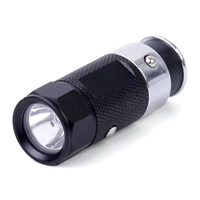 Lampes de poche miniatures 9 LED en gros d'usine, petites lampes de poche rechargeables pour le camping, torche d'urgence à piles AAA