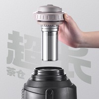Bouteille isotherme portable d'extérieur en acier inoxydable 304 grande capacité, chauffe-eau pour voiture, idéale pour les voyages et le camping