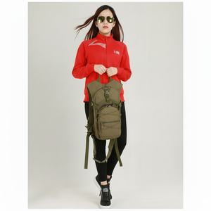 Mochila de Viaje Moderna Impermeable de Nailon con Cierre, Unisex, Color Sólido, Estilo Casual para Negocios y Diseño Personalizado - Product Image 1