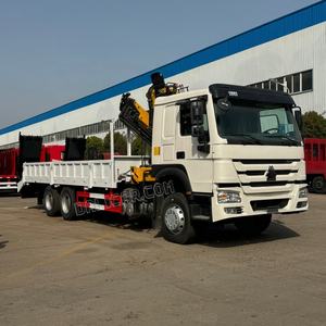 Grúa Articulada Montada en Camión Howo 6x4 de 340 hp, 10 Toneladas/12 Toneladas/16 Toneladas, Grúa Hidráulica de 16 Toneladas - Product Image 3