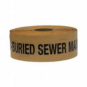 Cinta de Advertencia Subterránea Detectable por Equipos de Detección, Cable Trazador, Venta al por Mayor de Fábrica, Muestra Gratuita - Product Image 1