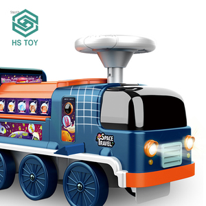 HS Safety Fire motors Police Space Buggies aventures enfants électrique Ride On Car oversize garçons avec lumière et histoire - Product Image 5