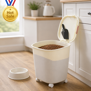 Large Capacity Pet <strong>Food</strong> Storage <strong>Container</strong> 4-20kg Sizes Pet <strong>Food</strong> Storage Bin Large Bag Fits Kibble Storage <strong>Container</strong> - Product Image 1
