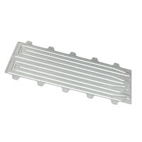 Plaques froides brasées sous vide Bloc de refroidissement à eau Aluminium