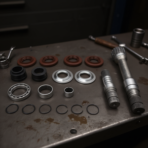 Kit de Eje Intermedio Delantero Derecho para Ram 1500, Componente de Rodamiento de Espiral D0100HPTTKG - Product Image 2