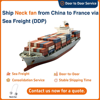 Ventilateurs de cou : Agent maritime de Chine vers la France, DDP porte-à-porte, transitaire le plus rentable, logistique économique