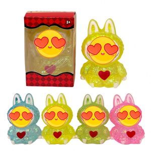 Juguete de peluche de monstruo con orejas puntiagudas y colmillos, de malta, para apretar, antiestrés, de USA Warehouse - Product Image 1