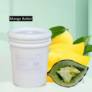 Body Butter Alami Minyak Tanaman Mangga Mentega Mentah Mangga Mentega Mentah untuk Losion Tubuh