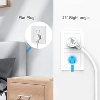 Regleta de Viaje PowerLot con Enchufe Plano ETL para Cable de Extensión de 6 Pies, PD 20W USB-C, Regleta Inteligente de 3 Tomas