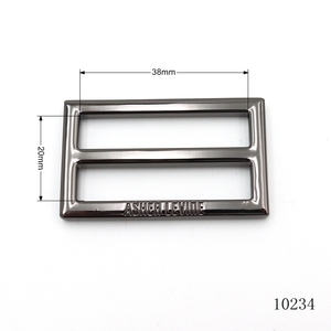 Sang Trọng Túi Phần Cứng Khóa Matte Gunmetal Mạ Dây Đeo Khóa Tùy Chỉnh Trượt Triglide Khóa Với Mang Nhãn Hiệu Logo - Product Image 4