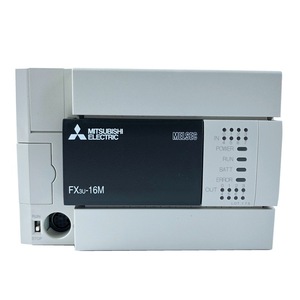 Contrôleur programmable PLC Mitsubishi Electric FX3U-16M, 16 points d'E/S, alimentation 220V, unité de contrôle d'automatisation industrielle - Product Image 1