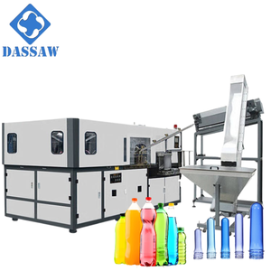 La souffleuse de bouteilles entièrement automatique a une production élevée de 1300 à 2400 bouteilles par heure et peut souffler des bouteilles en plastique PET de 10 à 2000 ml. - Product Image 1