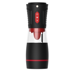 Masturbatore Automatico a Forma di Lingua per Uomo, Giocattolo per Adulti, Pompa per Pene con 9 Modalità di Vibrazione e 9 Modalità di Suzione - Product Image 6