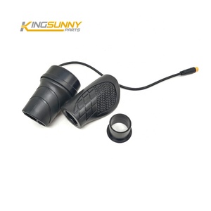 3 针防水连接器手柄半扭式快速握把油门适用于 OUX V8 电动自行车配件 - Product Image 1