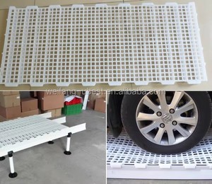 Nouveau Sol à Lattes en Plastique PP Blanc Haute Résistance, Durable, Facile à Nettoyer, Longue Durée <span class=keywords><strong>de</strong></span> Vie, Garantie 2 Ans, pour Poulailler Automatique - Product Image 6