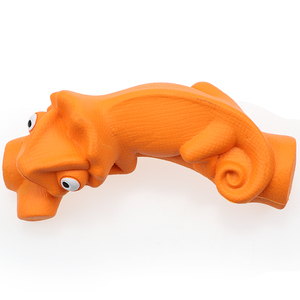 环保变色龙狗咀嚼玩具定制贴牌橡胶狗玩具带牙宠物产品 - Product Image 3