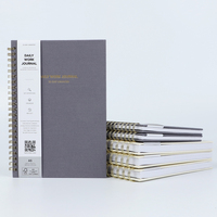 Cuaderno de objetivos personalizados, diario de tapa dura, planificador espiral A5, organizador de entrenamiento, agenda semanal, diario.