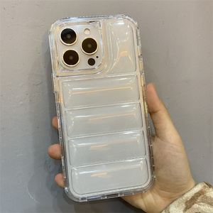 เคสโทรศัพท์3 in 1, เคสดาวน์แจ็กเก็ตพีซี + TPU โปร่งแสงสำหรับ <span class=keywords><strong>iPhone</strong></span> 17 16 16 PRO MAX 17 <span class=keywords><strong>Air</strong></span> 16 5 14 - Product Image 1