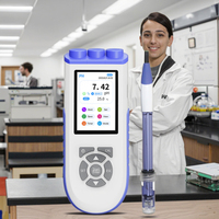 Medidor de PH y ORP Industrial Portátil, Función de Reinicio Automático, Batería de Litio, Precisión de 0.002pH, Material Plástico, Personalizable OEM