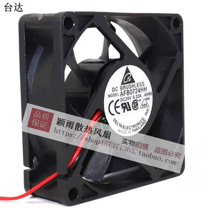 เดลต้า Afb0724Hh 24V 0.22A พัดลมดีซีไร้แปรงถ่าน อินเวอร์เตอร์ระบายความร้อน 7025 รอบต่อนาที - Product Image 1