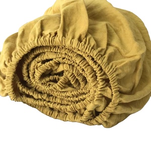 热卖法国亚麻天然亚麻床上用品套装床单 - Product Image 1