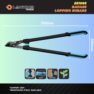 551066 Sécateur à action composée robuste de 30 pouces, coupe-branches pour couper facilement les branches larges et épaisses - Product Image 3