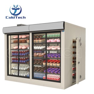Tủ Lạnh Trưng Bày Nhà Kho Với 30 Cửa Kính Cho Siêu Thị/Cửa Hàng - Product Image 6