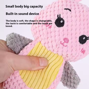 Pet gıcırtılı serin kurbağa köpek oyuncak - Product Image 5