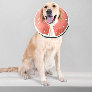PVC Inflatable Elizabeth Collar for <strong>Dogs</strong> and Cats Protective Ring Prevents Licking Surgery Solid Design Suitable Pet Collar - Product Image 6