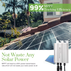 Inverter mikro tenaga surya MPPT 600W, Inverter tunggal - Product Image 2