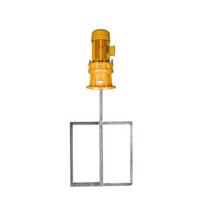 Agitateur vertical en acier au carbone pour cuve de floculation et de sédimentation