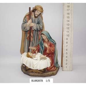 European Style Resin <b>Nativity</b> <b>Set</b> Religious Gifts Can Be Customized for Home Decoration - Product Image 2