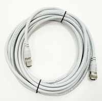 Conector Circular M12 con Código A, Conductor de Cobre, Aislamiento de PVC, Impermeable IP67, Sensor, Arnés de Cables Eléctricos Industriales