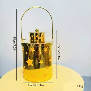 Lámpara <span class=keywords><strong>de</strong></span> Viento <span class=keywords><strong>de</strong></span> Hierro Forjado para <span class=keywords><strong>el</strong></span> Festival <span class=keywords><strong>de</strong></span> Ramadán en <span class=keywords><strong>el</strong></span> Medio Oriente, Decoración Festiva, Luz Nocturna LED, Luz <span class=keywords><strong>de</strong></span> Ambiente Festivo, Decoraciones <span class=keywords><strong>de</strong></span> Ramadán - Product Image 2