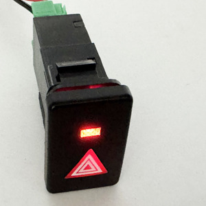 12V toyot un interruttore a pulsante di illuminazione <span class=keywords><strong>Hazar</strong></span> 33*22mm lampeggiatori di emergenza interruttore di controllo di emergenza interruttore di controllo - Product Image 2